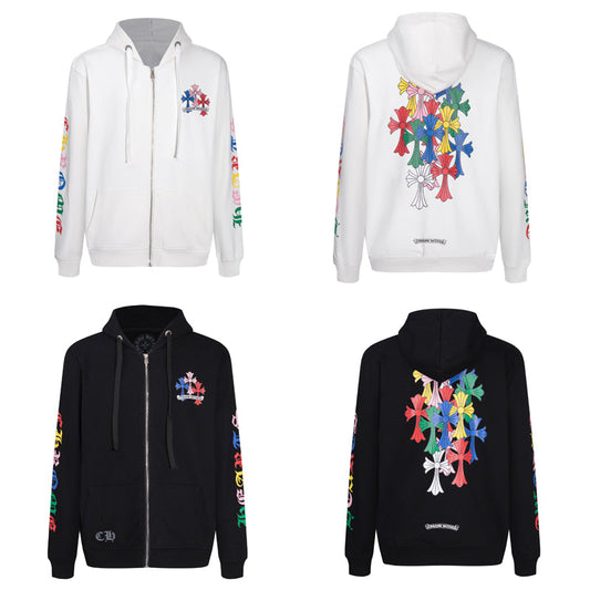 Chrome Hearts New Zip Up Hoodie -5010