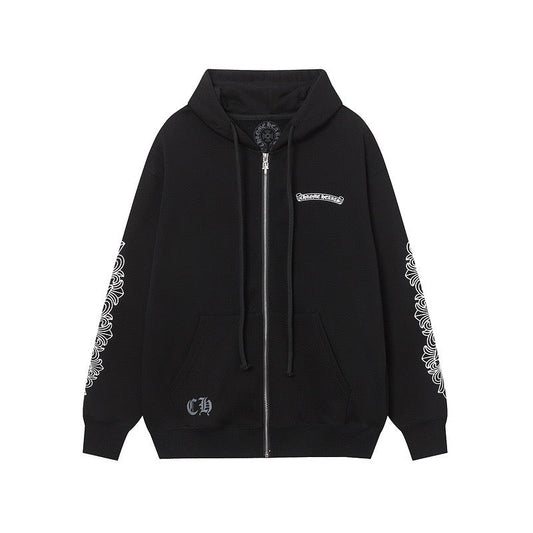 Chrome Hearts New Zip Up Hoodie -5016